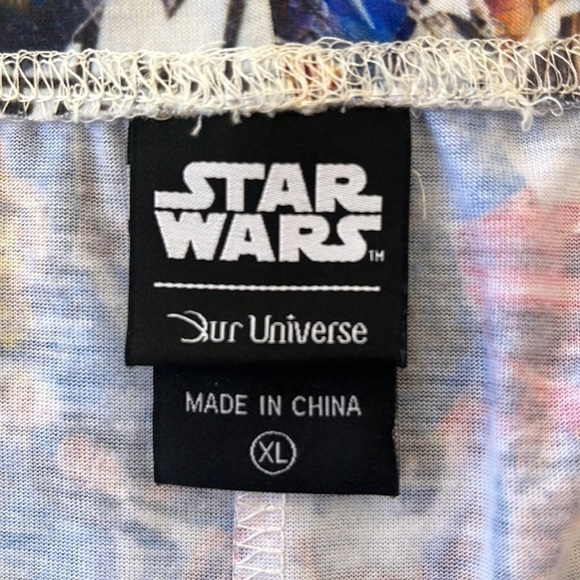 Star Wars Empire Strikes Back Print Button Fly Loungewear Pajama Pants - Picture 6 of 10